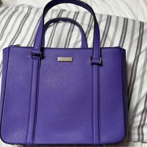 Kate Spade Vibrant Purple Satchel